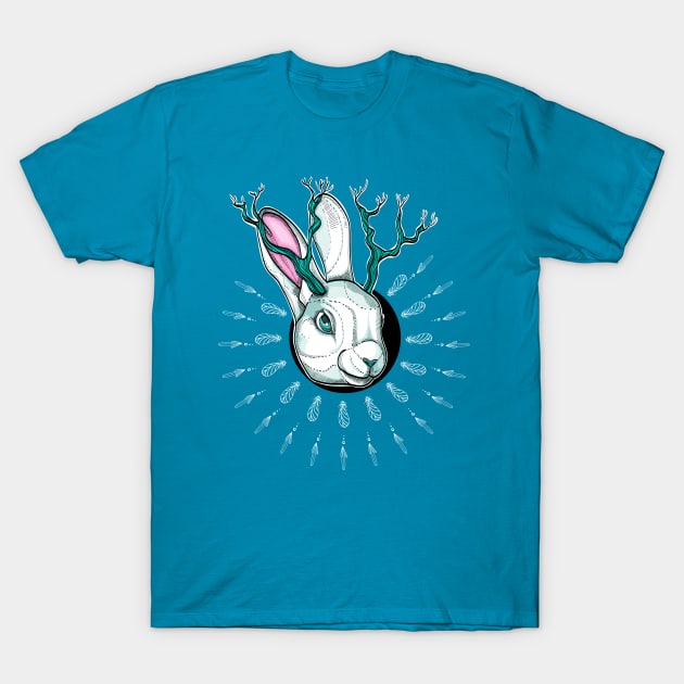 Jackalope T-Shirt by MareveDesign